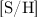 Mathematical equation: $\mbox{\rm [S/H]}$