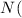 Mathematical equation: $N($