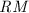 Mathematical equation: ${\it RM}$