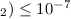 Mathematical equation: $_2) \leq 10^{-7}$