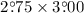 Mathematical equation: $2\fdg75 \times 3\fdg00$