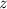 Mathematical equation: $\it z$