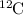 Mathematical equation: $\rm{}^{12}\kern-0.8ptC$