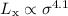 Mathematical equation: $L_{\rm x} \propto \sigma^{4.1}$