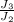 Mathematical equation: $\frac{J_3}{J_2}$