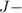 Mathematical equation: $J-$