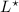 Mathematical equation: $L^{\star}$