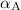 Mathematical equation: $\alpha_{\mathrm{A}}$