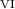 Mathematical equation: $_{{\rm VI}}$