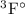 Mathematical equation: $\rm ^3F^{\circ}$
