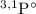 Mathematical equation: $\rm ^{3,1}P^{\circ}$
