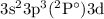 Mathematical equation: $\rm 3s^23p^3(^2P^{\circ})3d$