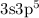 Mathematical equation: $\rm 3s3p^5$