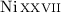Mathematical equation: $\ion{Ni}{xxvii}$