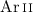 Mathematical equation: $\ion{Ar}{ii}$
