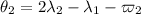 $\theta_2 = 2\lambda_2 - \lambda_1 - \varpi_2 $