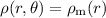 $\rho(r,\theta)=\rho_{\rm m}(r)$