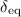 $\delta_{\rm eq}$