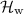 ${\cal H}_{\rm w}$