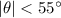 Mathematical equation: $|\theta| < 55\degr$