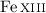 Mathematical equation: $\ion{Fe}{xiii}$