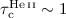 Mathematical equation: $\tau^{\rm He\,{\scriptscriptstyle II}}_{\rm c} \sim 1$