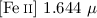 Mathematical equation: $[\ion{Fe}{ii}]~1.644~\mu$