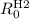 Mathematical equation: $R_{0}^{\rm H2}$