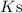 Mathematical equation: $K\rm s$