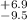 Mathematical equation: $^{+6.9}_{-9.5}$