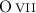 Mathematical equation: $\ion{O}{vii}$