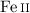 Mathematical equation: $\ion{Fe}{ii}$