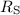 Mathematical equation: $\,R_{\rm S}$