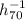 Mathematical equation: $h_{\rm 70}^{-1}$