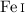 Mathematical equation: $\ion{Fe}{i}$