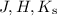 Mathematical equation: $J,H,K_{\rm s}$