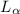 Mathematical equation: $L_\alpha$