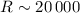 $R\sim20\,000$