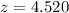 $z=4.520$