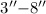 $3\arcsec{-}8\arcsec$