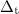 $\Delta_{\rm t}$