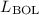 $L_{\mathrm{BOL}}$