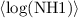 ${\langle \log({\rm NH1}) \rangle }$
