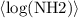 ${\langle \log({\rm NH2})\rangle }$
