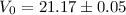 $V_0=21.17 \pm 0.05$