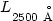 $L_{2500~{\rm \AA}}$