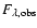 $F_{\lambda, {\rm obs}}$