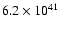 $6.2\times 10^{41}$