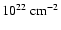 $10^{22}~\rm cm^{-2}$
