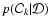 $p({\cal C}_k\vert{\cal D})$
